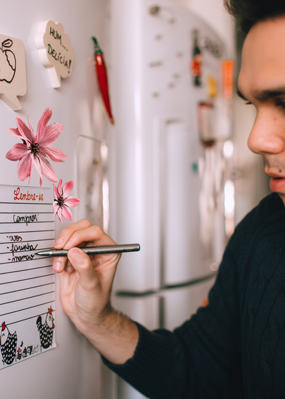 The Pink Daisy Flower Magnet
