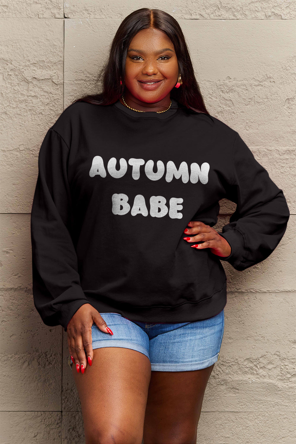 The AUTUMN BABE Sweatshirt