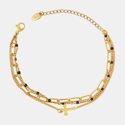 The Gold Triple-layer Bracelet