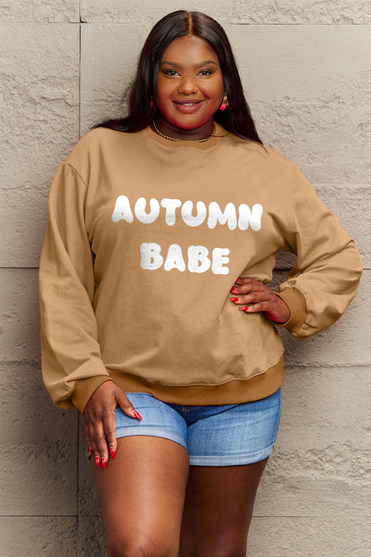 The AUTUMN BABE Sweatshirt