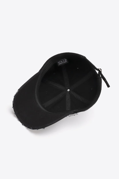 VIBRATE Distressed Baseball Cap