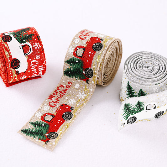 Premium Christmas Truck Ribbon