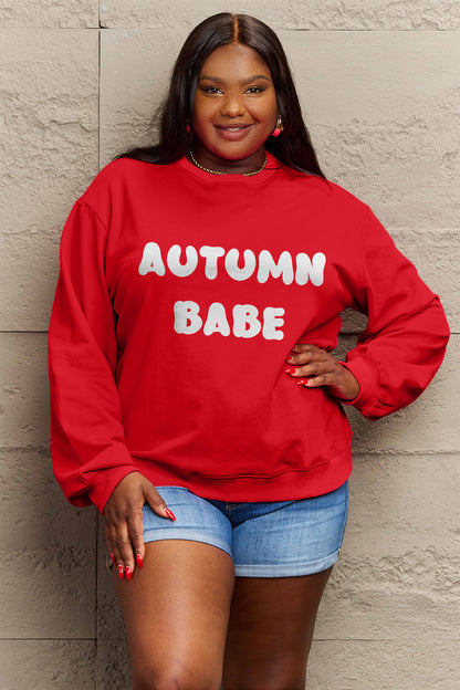 The AUTUMN BABE Sweatshirt