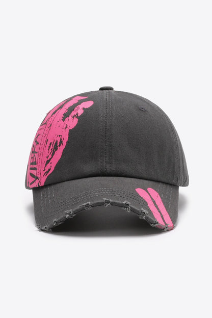 VIBRATE Distressed Baseball Cap