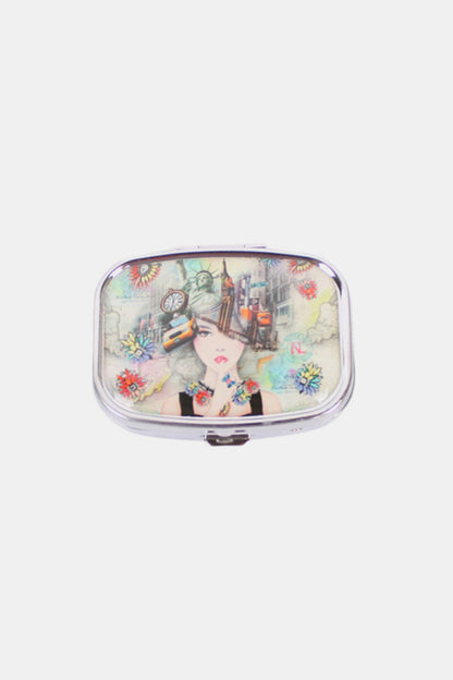 Nicole Lee® Metallic Rectangular Pill Case