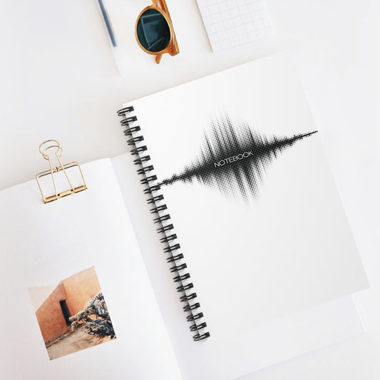 The Soundwave Spiral Notebook