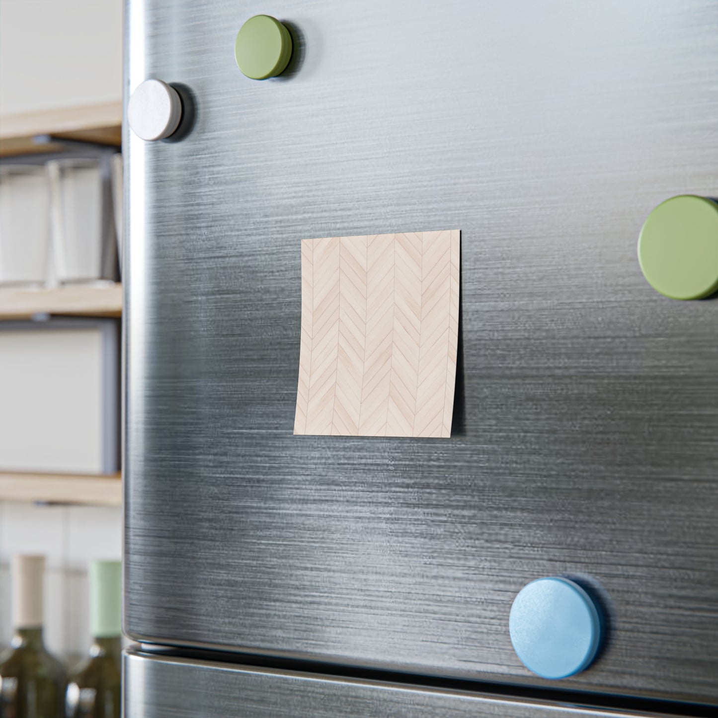 Wood Herringbone Post-it® Note Pads