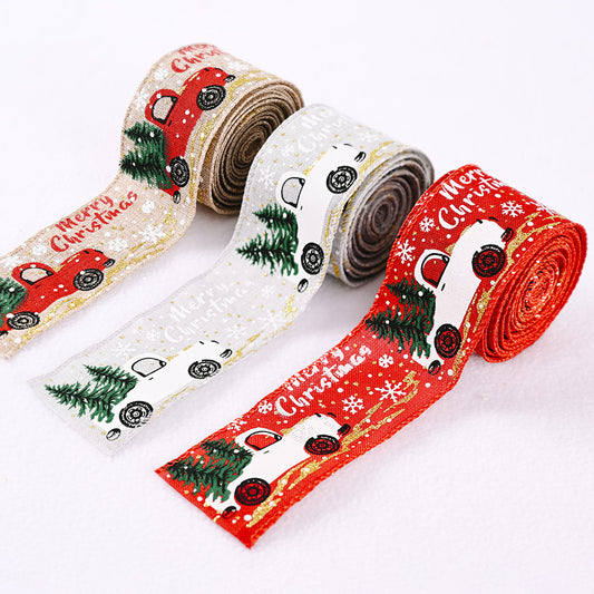 Premium Christmas Truck Ribbon