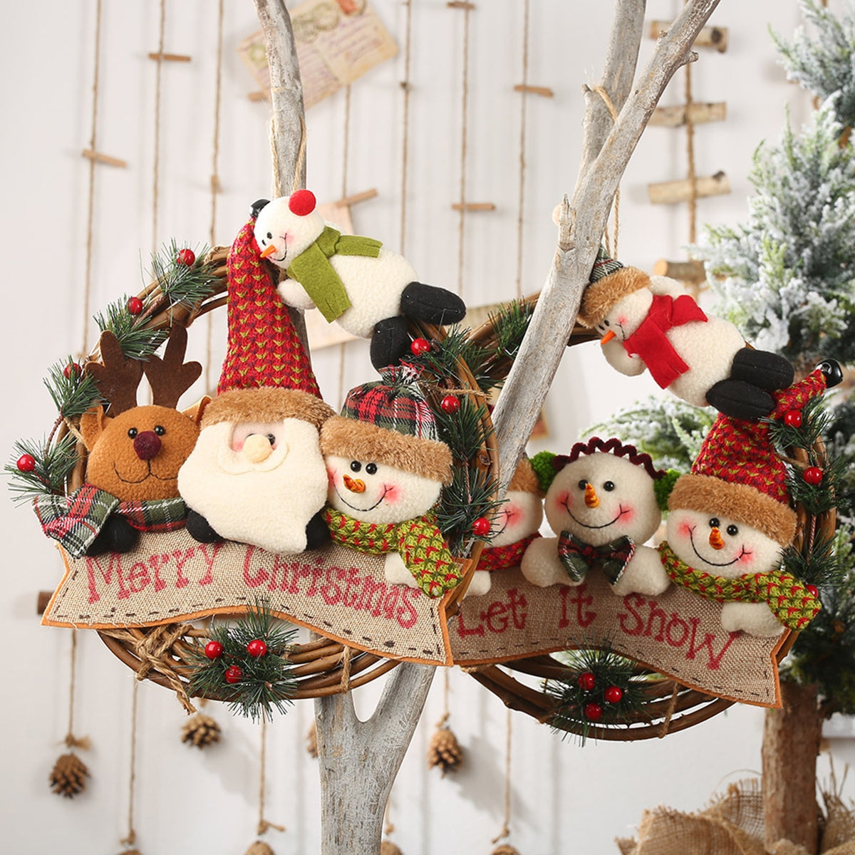 Snowmen & More Christmas Wreath