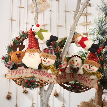 Snowmen & More Christmas Wreath