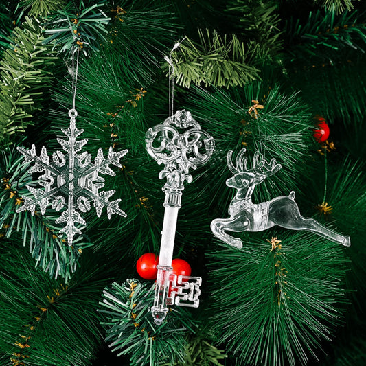 "Dazzling Ice" Christmas Tree Ornaments