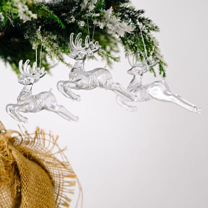 "Dazzling Ice" Christmas Tree Ornaments