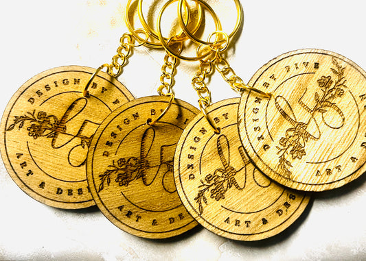 Design by Five® Engraved Keychain