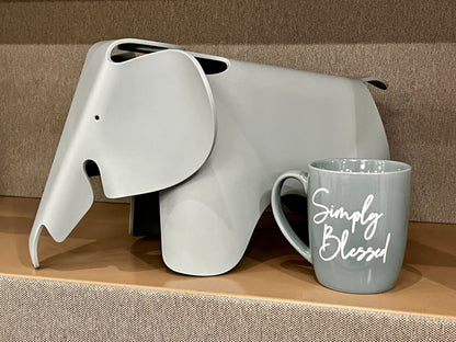 SIMPLY BLESSED Turquoise Mug