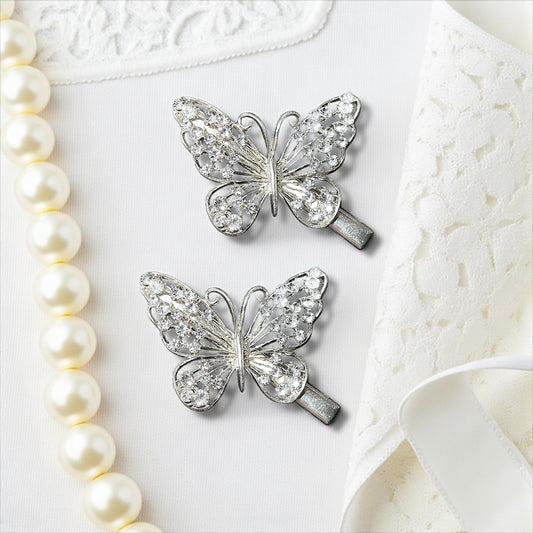 Elegant Butterfly Hair Clips (2 pcs.)