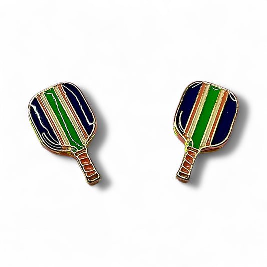Pickleball Paddle Stud Earrings