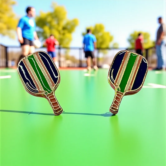 Pickleball Paddle Stud Earrings