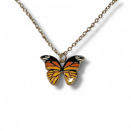 Monarch Butterfly Necklace