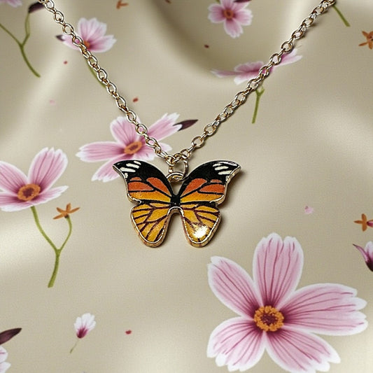 Monarch Butterfly Necklace