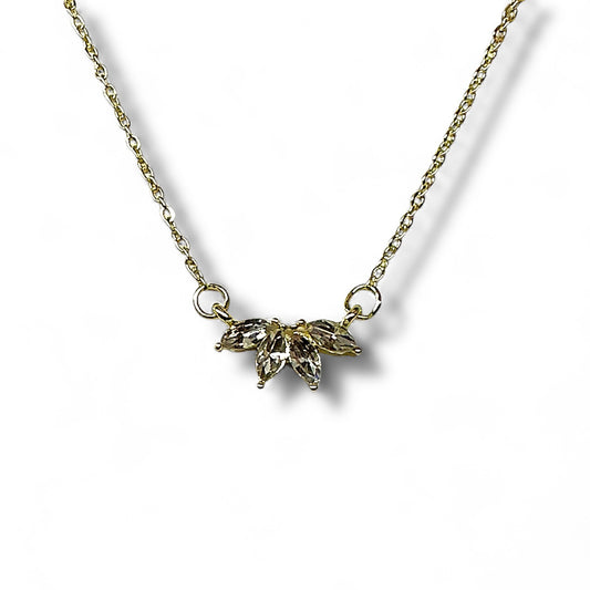 Golden Leaves Necklace