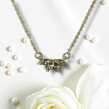 Golden Leaves Necklace
