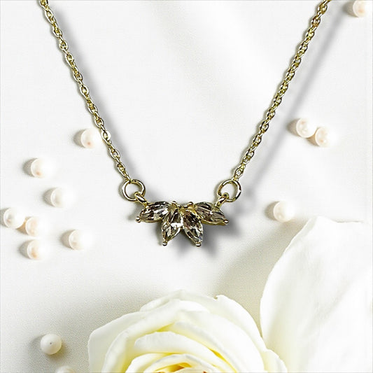 Golden Leaves Necklace