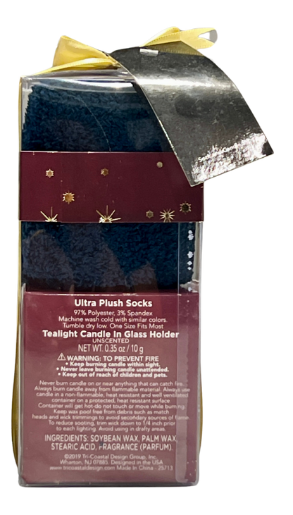 Glow Cozy Candle & Socks Set