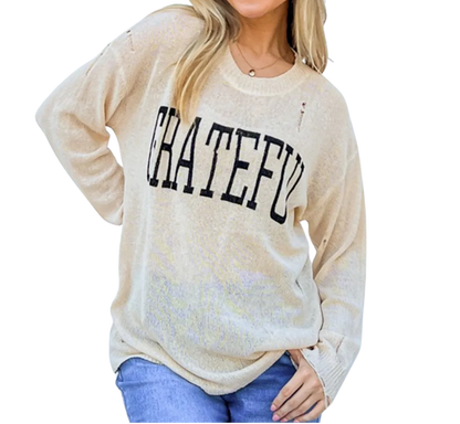 The GRATEFUL Long Sleeve Knit Shirt