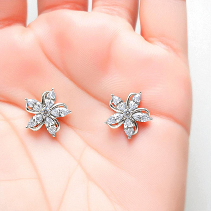 Rose Petal Earrings