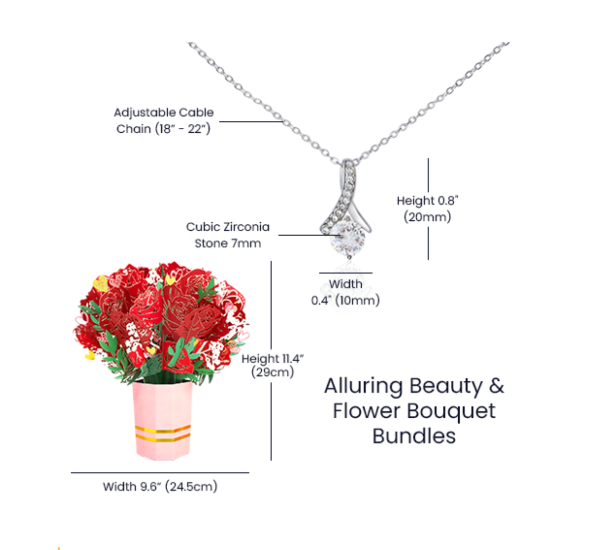 The Blossom Pendant & Bouquet Bundle