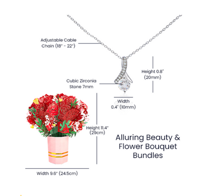 The Blossom Pendant & Bouquet Bundle