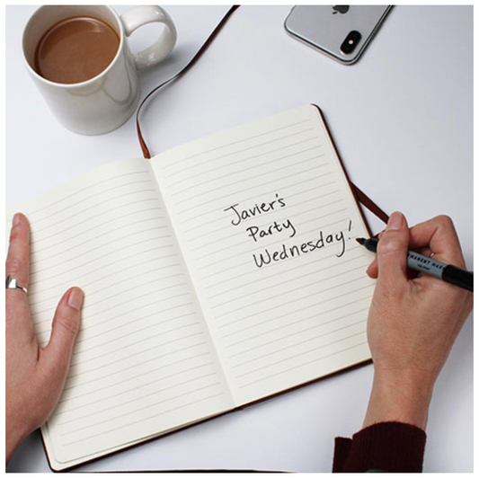 Jaux's Classic Leather Notebook