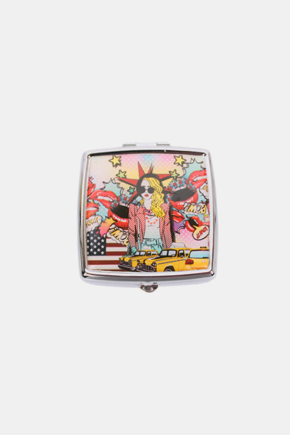 Nicole Lee® Metallic Square Pill Case