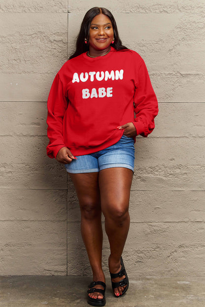 The AUTUMN BABE Sweatshirt