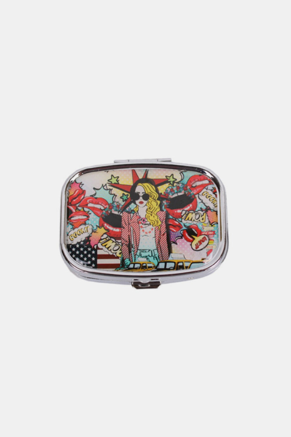 Nicole Lee® Metallic Rectangular Pill Case