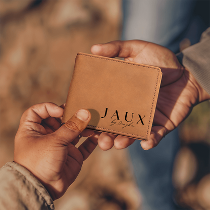 Genuine Soft Leather Bifold Wallet