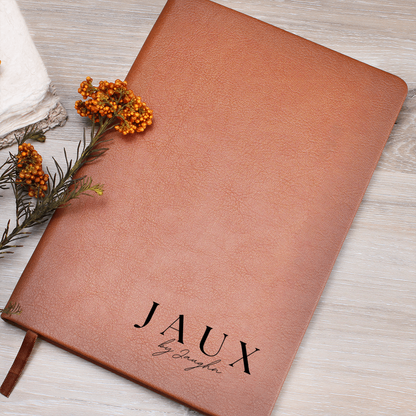 Jaux's Classic Leather Notebook
