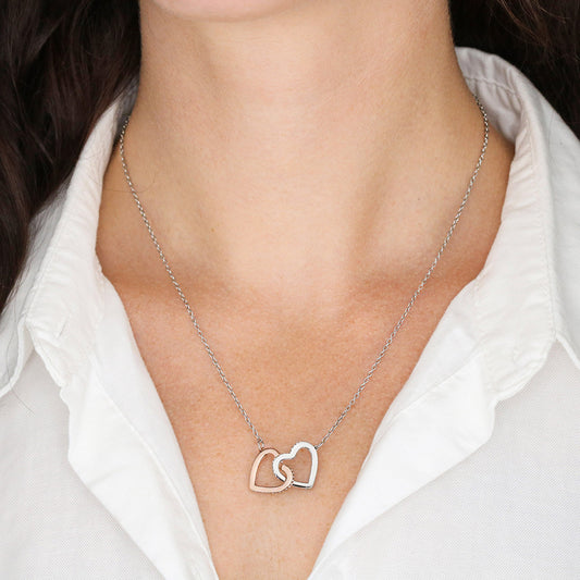 The Interlocking Hearts Forever Necklace