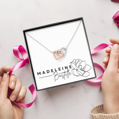 The Interlocking Hearts Forever Necklace