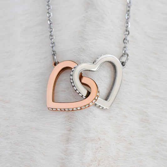 The Interlocking Hearts Forever Necklace