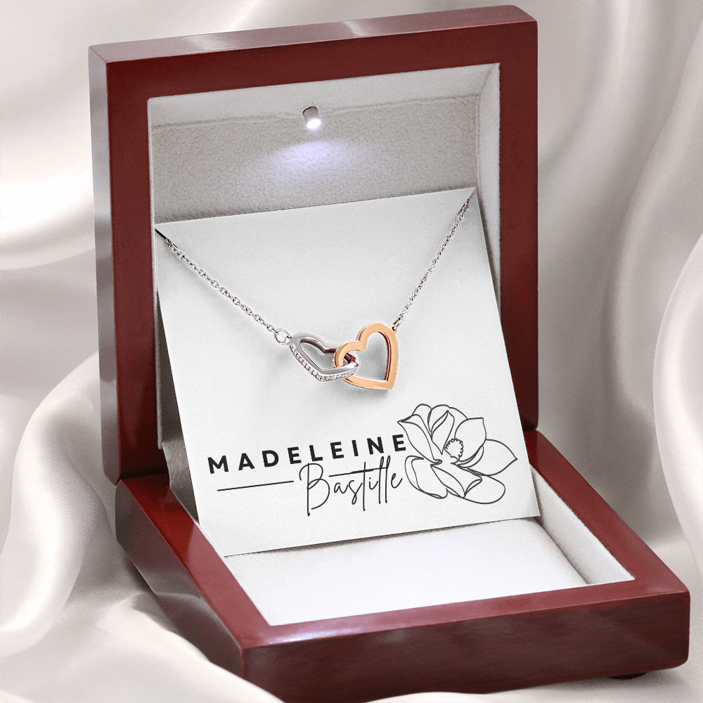 The Interlocking Hearts Forever Necklace