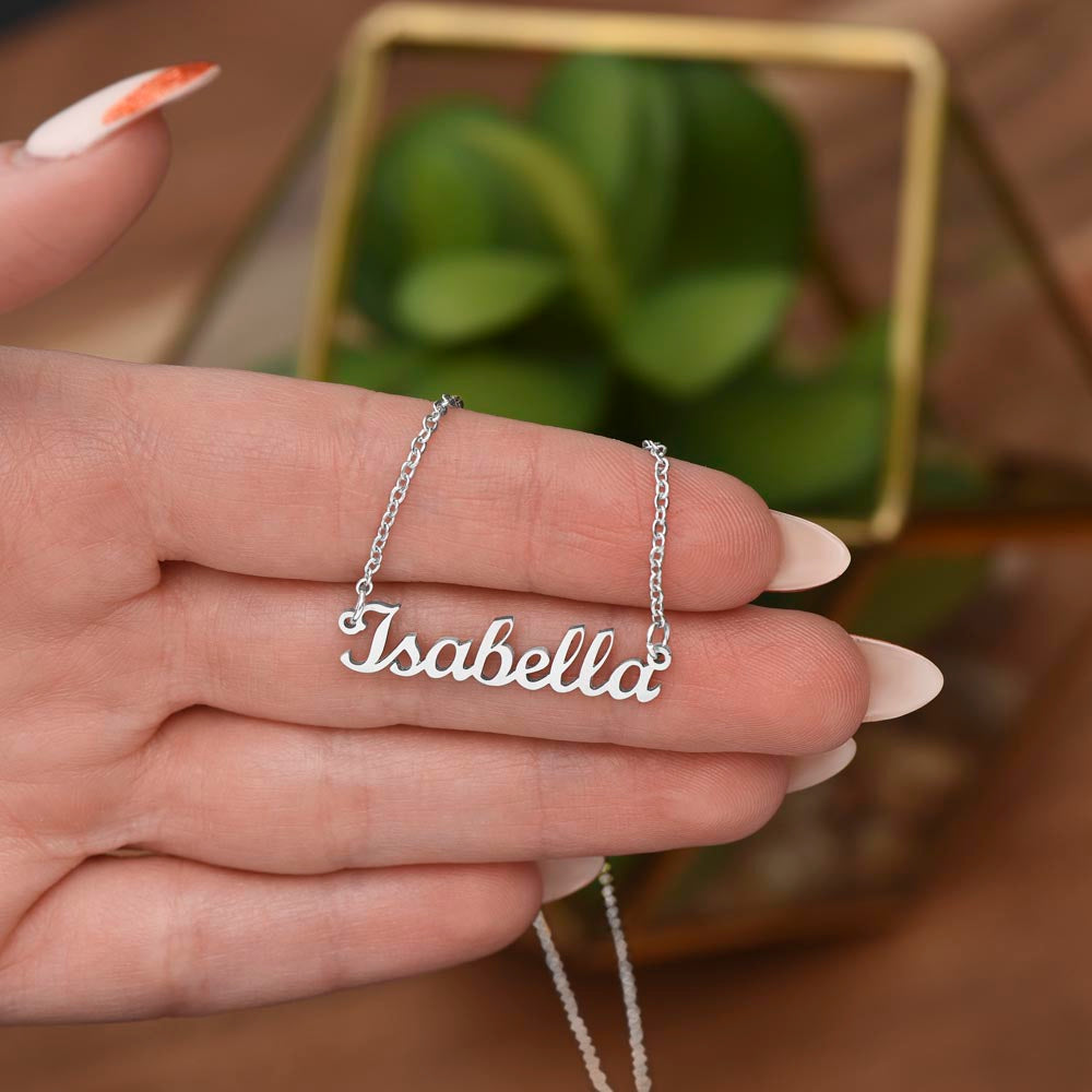 The Personalized Name or Word Necklace