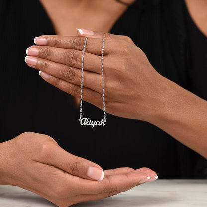 The Personalized Name or Word Necklace