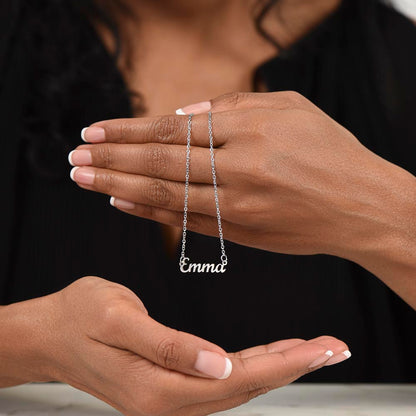 The Personalized Name or Word Necklace