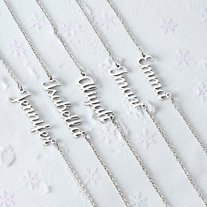 The Personalized Name or Word Necklace