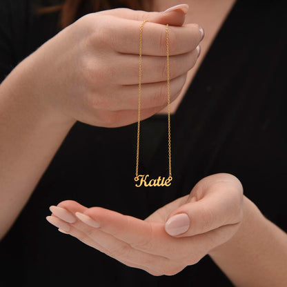 The Personalized Name or Word Necklace