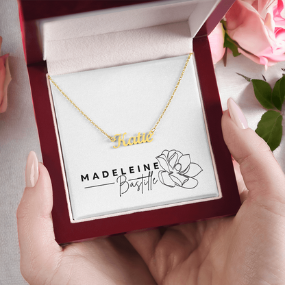 The Personalized Name or Word Necklace