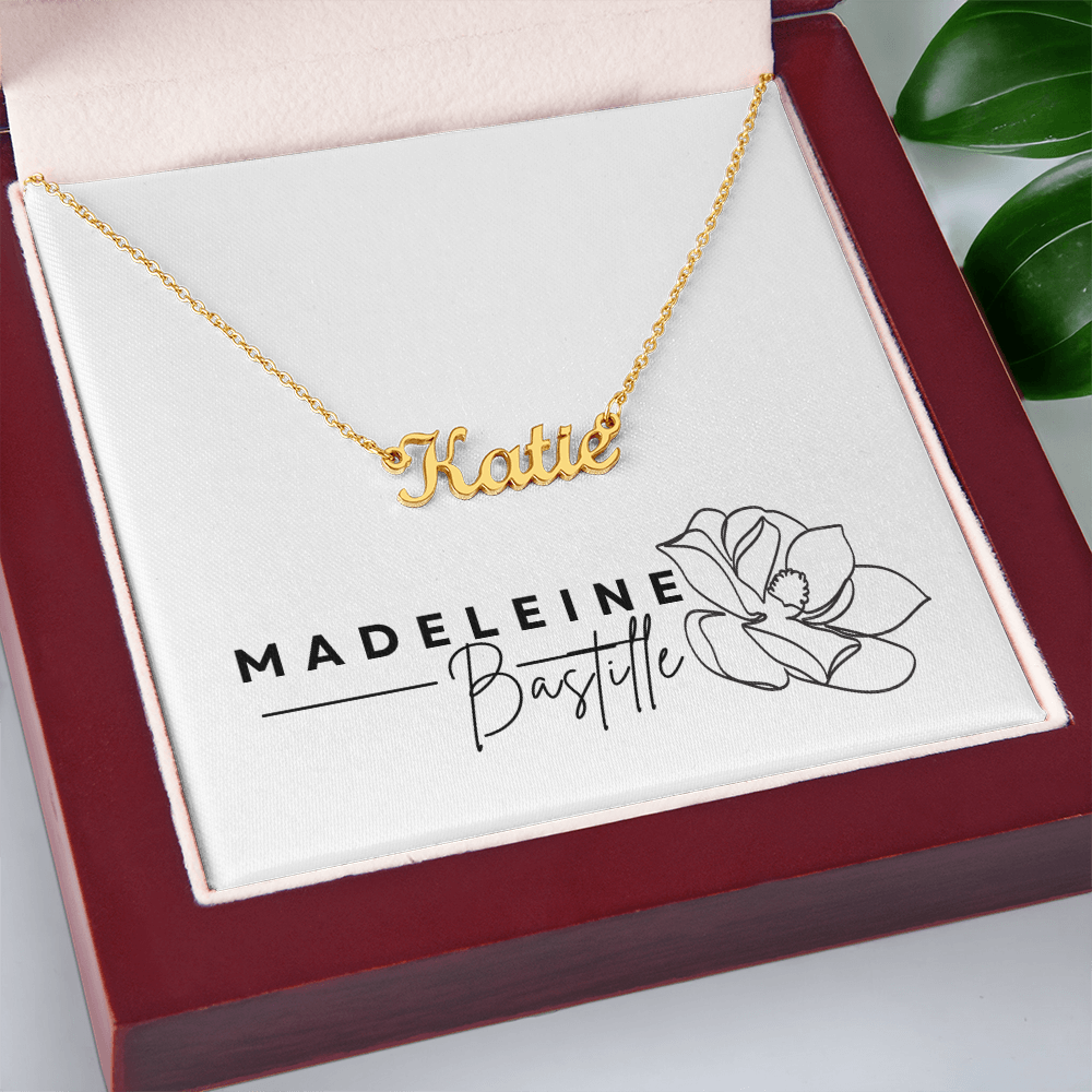 The Personalized Name or Word Necklace