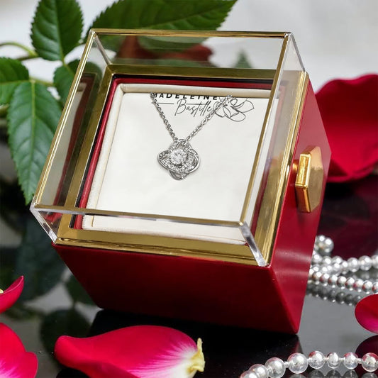 The Eternal Love Pendant & Rose Gift Set