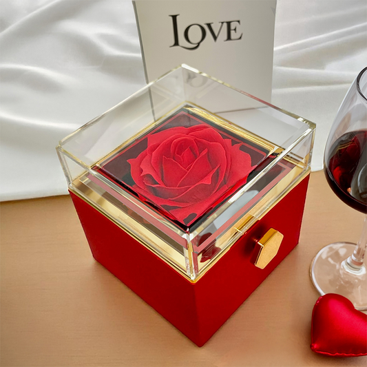 The Eternal Love Pendant & Rose Gift Set